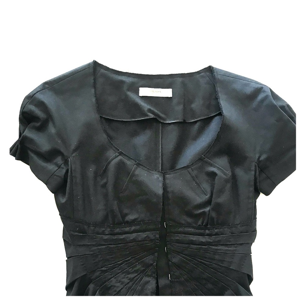 Prada black corset top